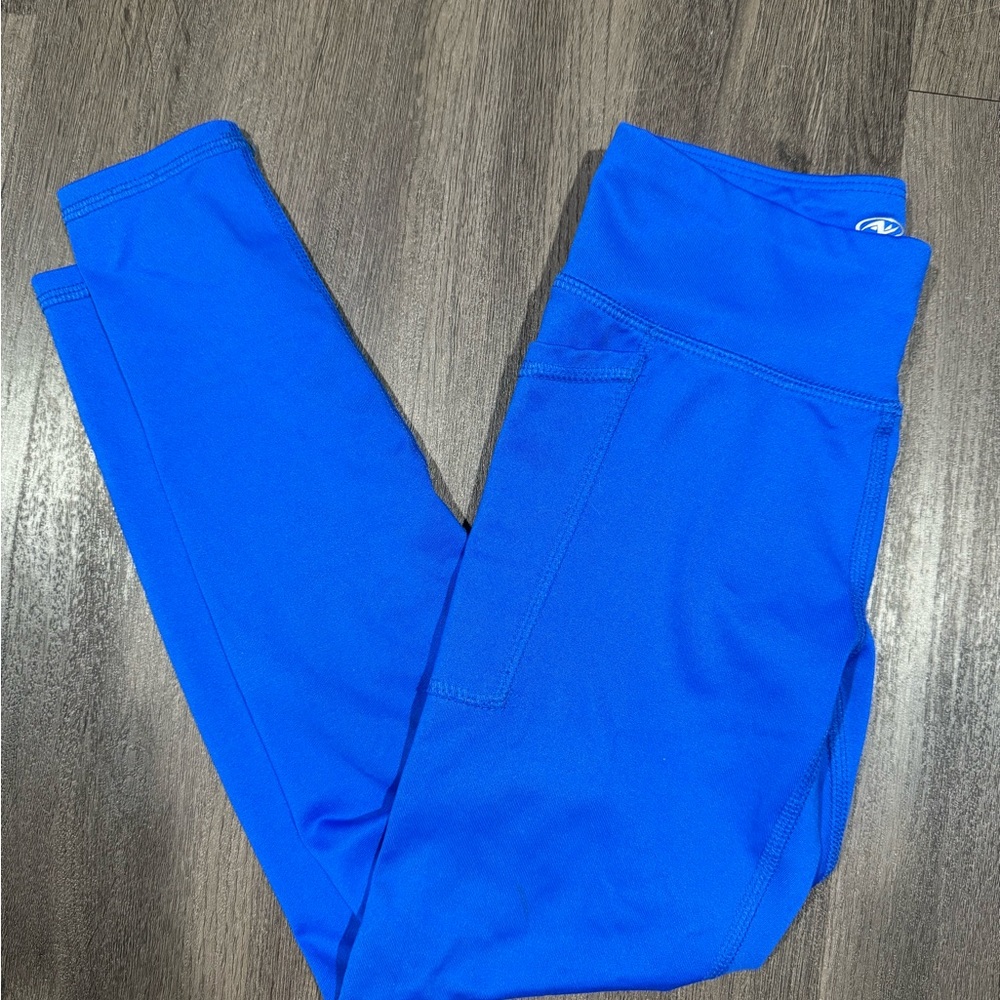 Kids Athletic Blue Leggings